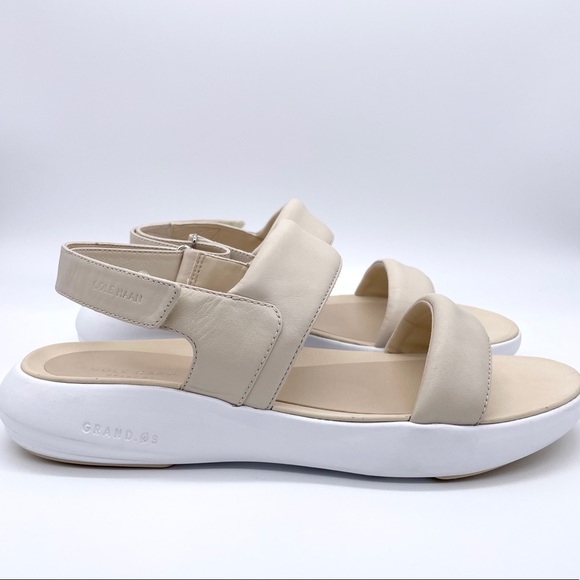 Cole Haan Ella Grand Designer Leather Slingback Sandals - Picture 3 of 13